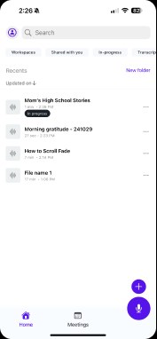 Rev file list